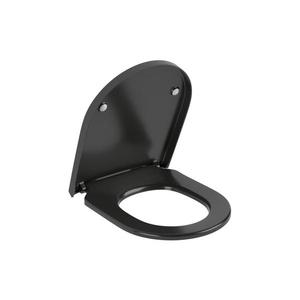 Villeroy & Boch 8M42S1R7 - Záchodové prkénko SoftClose SUBWAY černá 8M42S1R7 obraz