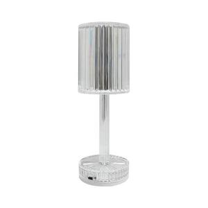 LED Nabíjecí dotyková stolní lampa SIMPLE LED/1W/5V 2400 mAh 3000-6000K čirá ML2289 obraz