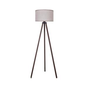 - Stojací lampa 1xE27/60W/230V pr. 44 cm béžová/hnědá AS0464+DU82634 obraz