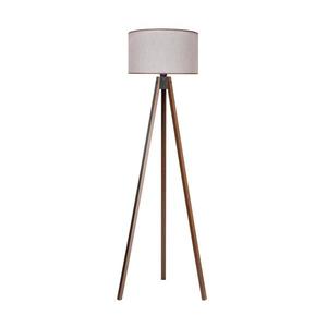 - Stojací lampa 1xE27/60W/230V pr. 44 cm béžová/wenge AS0462+DU82634 obraz