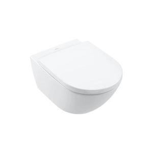 Villeroy & Boch 4670TSR1 - Záv WC s prkénkem SoftClose SUBWAY keramika/bílá 4670TSR1 obraz