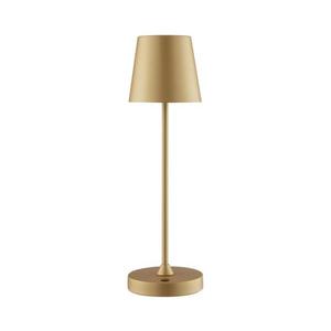 Brilliant - LED Stm nab dotyková stolní lampa ELORA LED/2, 5W/5V 2700K IP44 zlatá G60245/16 obraz