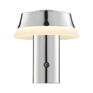 Brilliant - LED Stm nab dotyk stolní lampa KINICH LED/2, 5W/5V 2700K lesklý chrom G60265/75 obraz