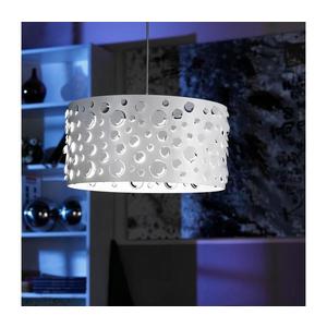 ONLI - Lustr na lanku BOLLICINE 1xE27/15W/230V bílá 4895/S obraz