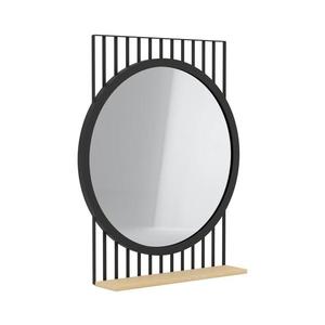 Eglo 425065 - Zrcadlo HUNWICK 45, 4x57 cm černá/lípa 425065 obraz