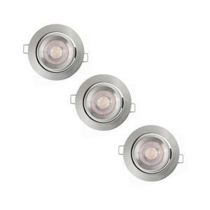 Osram - SADA 3x LED Stmívatelné podhledové svítidlo LED/4, 9W/230V 4099854445828 obraz