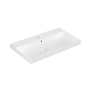 Villeroy & Boch 41568001 - Závěsné umyvadlo AVENTO 80x47 cm keramika/bílá 41568001 obraz