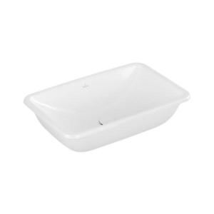 Villeroy & Boch 4A580001 - Zápustné umyvadlo LOOP&FRIENDS 61x38 cm keramika/bílá 4A580001 obraz