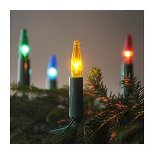 Vánoční řetěz ASTERIA 16xE10 13, 5m multicolor 162010 obraz