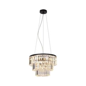 Zuma Line P17127-4 - Lustr na lanku TIFANNY 4xE14/40W/230V černá P17127-4 obraz