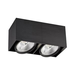 Zuma Line ACGU10-117-N - Bodové svítidlo BOX 2 2xGU10-ES111/15W/230V černá ACGU10-117-N obraz