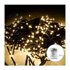 B.V. - LED Venkovní vánoční řetěz 50xLED/8 funkcí 3xAA 5, 3m IP44 teplá bílá B10303K5H obraz