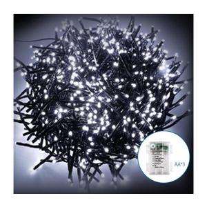 B.V. -LED Venkovní vánoční řetěz 50xLED/8 funkcí 3xAA 5, 3m IP44 studená bílá B10303K5K obraz