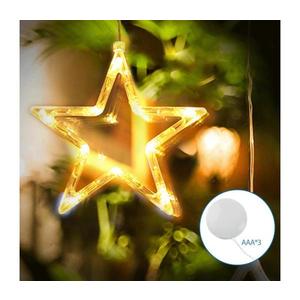 B.V. - LED Vánoční dekorace LED/3xAAA hvězda 19cm B10303K5W obraz