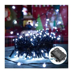 B.V. - LED Venkovní vánoční řetěz 200xLED/8 funkcí 10, 3m IP44 studená bílá B10303K2N obraz