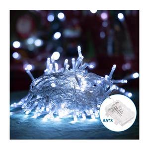 B.V. - LED Venkovní vánoční řetěz 150xLED/8 funkcí 15, 3m IP44 studená bílá B10303K1W obraz