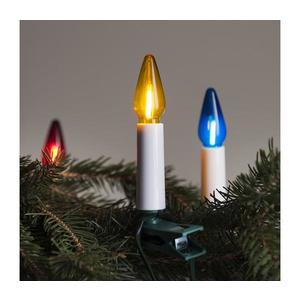 LED Venkovní řetěz FELICIA FILAMENT 20xE10 19m barevná/teplá bílá IP44 192014 obraz