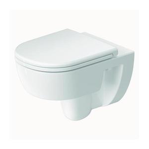 Duravit 45130900B2 - Závěsné WC s prkénkem D-CODE keramika/lesklá bílá 45130900B2 obraz