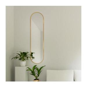 Baltica Design - Nástěnné zrcadlo TINY BORDER 155x40 cm zlatá TINY BORDER Pastille 155x40 Golden obraz