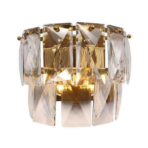 Křišťálové nástěnné svítidlo CHELSEA 2xE14/40W/230V zlatá ML6931 obraz