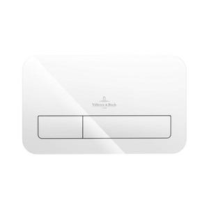 Villeroy & Boch 922400RE - Splachovací tlačítko VICONNECT lesklá bílá 922400RE obraz