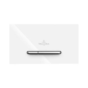 Villeroy & Boch 922169N5 - Splachovací tlačítko VICONNECT bílá/matný chrom 922169N5 obraz