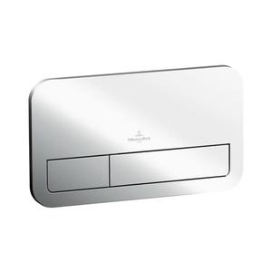 Villeroy & Boch 92249061 - Splachovací tlačítko VICONNECT lesklý chrom 92249061 obraz