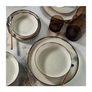 Jídelní sada 24 ks béžová/porcelán 710KTP2882 obraz