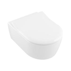 Villeroy & Boch 5656RSR1 - Závěsné WC s prkénkem SoftClose AVENTO keramika/bílá 5656RSR1 obraz