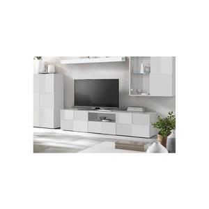 MC Akcent Televizní stolek SERIAN bílá 709086-02 obraz