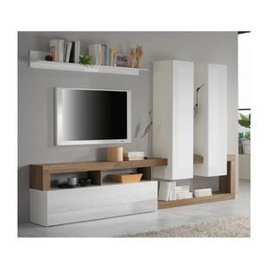 MC Akcent Obývací stěna LENOR bílá/dub 769030MR obraz