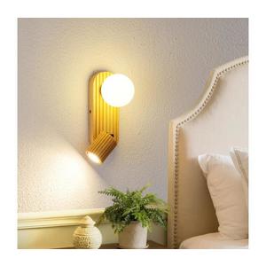 Brilagi - Nástěnné bod. svítidlo MODERN WOOD 1xG9/5W/230V+1xGU10/8W kaučukovník BRI410 obraz