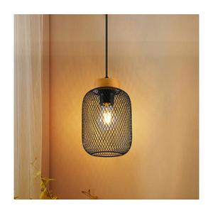 Brilagi - Lustr na lanku BASKLITE 1xE27/15W/230V kaučukovník/černá BRI426 obraz