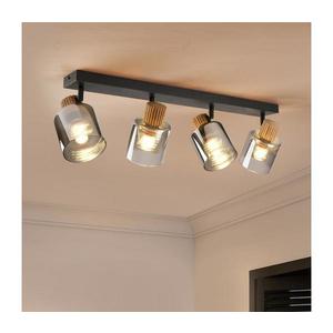 Brilagi - Bodové svítidlo HYGGE 4xE14/15W/230V černá/kouřová BRI441 obraz