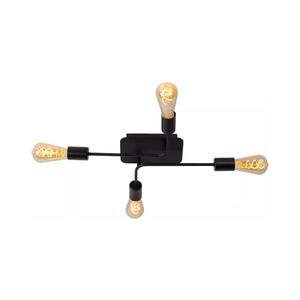 Lucide 21118/04/30 - Přisazený lustr LESTER 4xE27/40W/230V černá 21118/04/30 obraz