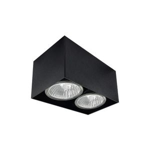- Brosline 1076 - Bodové svítidlo CAGE 2xGU10/10W/230V černá 1076 obraz