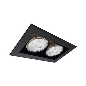 - Brosline 3034 - Podhledové svítidlo CAGE 2xGU10/10W/230V černá 3034 obraz