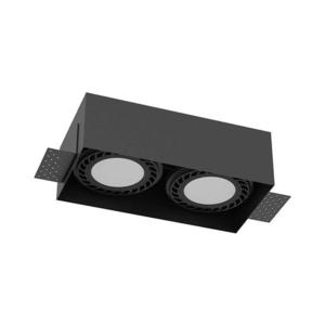 - Brosline 3270 - Podhledové svítidlo CAGE 2xGU10/18W/230V černá 3270 obraz