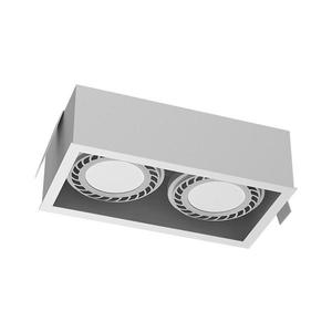 - Brosline 3275 - Podhledové svítidlo CAGE 2xGU10/18W/230V bílá 3275 obraz