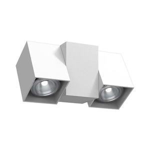 - Brosline 2295 - Nástěnné bodové svítidlo CUBE 1xGU10/10W/230V bílá 2295 obraz