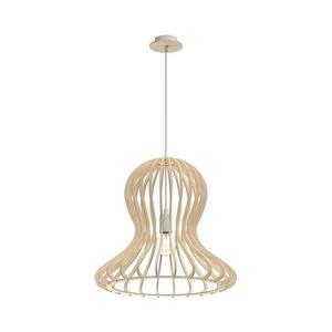 - 5017 - Lustr na lanku OCTO 1xE27/20W/230V béžová 5017 obraz