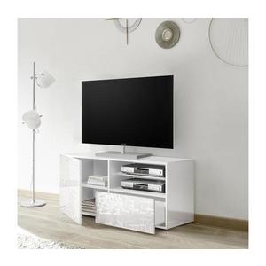 MC Akcent Televizní stolek ARIA bílá 209083-01 obraz
