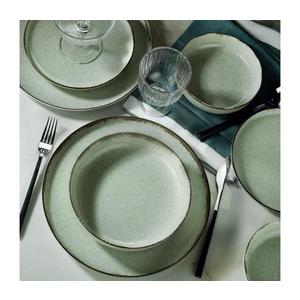 Jídelní sada 24 ks zelená/porcelán 710KTP2883 obraz