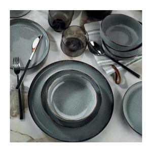Jídelní sada 18 ks modrá/porcelán 710KTP3387 obraz