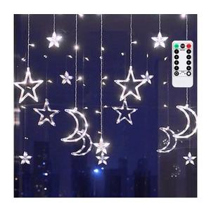 B.V. - LED Ven. ván. řetěz 120xLED/6W/230V/8 funkcí 3x0, 6m IP44 stud bíláDO B10303S6V obraz