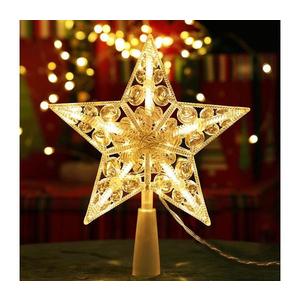 B.V. - LED Vánoční dekorace 16xLED/3xAA teplá bílá hvězda B10303S6H obraz