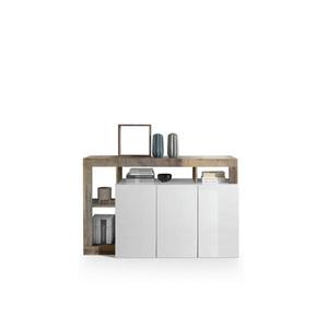 MC Akcent Komoda LENOR bílá/javor 209030-05P obraz