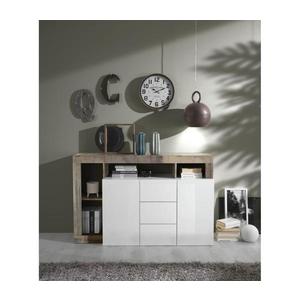 MC Akcent Komoda LENOR bílá/javor 209030-07P obraz