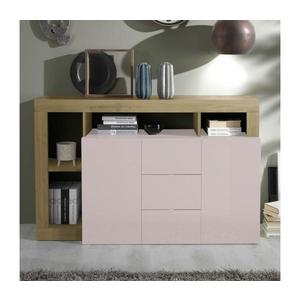 MC Akcent Komoda LENOR kašmír/světlý dub 203130-07K obraz