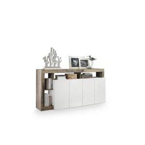 MC Akcent Komoda LENOR bílá/javor 209030-08P obraz